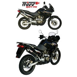 HONDA XLV 650 TRANSALP 2005 - 2007 OVAL CARBONO COPA CARBONO MIVV