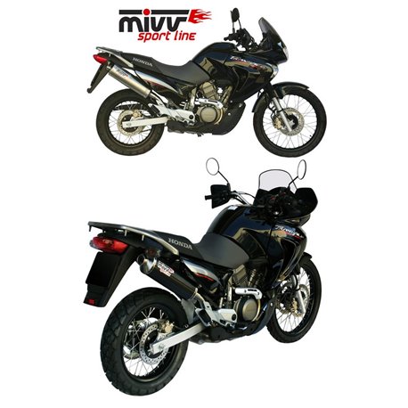 HONDA XLV 650 TRANSALP 2005 - 2007 OVAL CARBONO COPA CARBONO MIVV