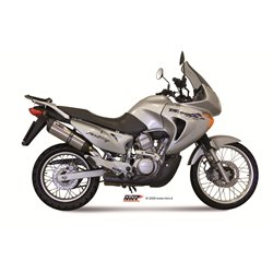 HONDA XLV 650 TRANSALP 2005 - 2007 SUONO INOX COPA CARBONO MIVV