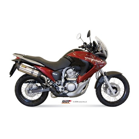 HONDA XLV TRANSALP 700 2008 - 2013 SUONO INOX COPA CARBONO MIVV