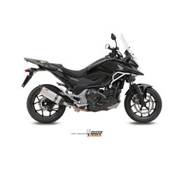 HONDA NC 750 S / X 2014 - 2015 SUONO INOX COPA CARBONO MIVV