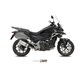 HONDA NC 750 S / X 2014 - 2015 SUONO INOX COPA CARBONO MIVV