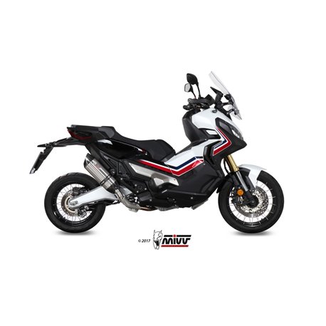 HONDA X-ADV 750 2017 - SUONO INOX COPA CARBONO MIVV