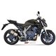 HONDA CB 1000 R 2008 - 2017 SUONO INOX COPA CARBONO MIVV