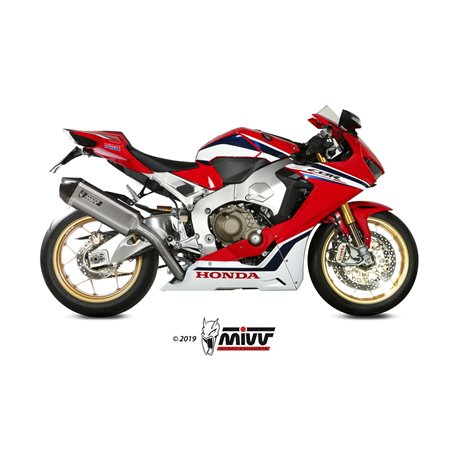 HONDA CBR 1000 RR 2017 - 2019 SPEED EDGE INOX COPA CARBONO MIVV