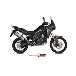 HONDA CRF 1000 L AFRICA TWIN 2016 - 2019 SPEED EDGE INOX COPA CARBONO MIVV