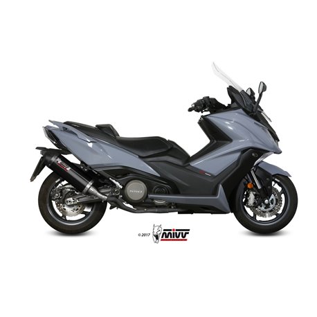 KYMCO AK550 2017 - OVAL BLACK COPA CARBONO MIVV