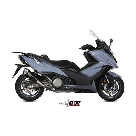 KYMCO AK550 2017 - DELTA RACE INOX COPA CARBONO MIVV