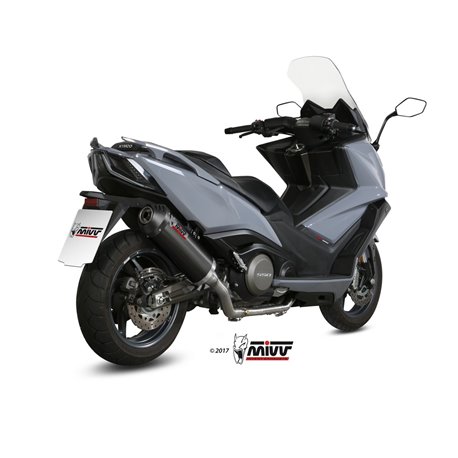 KYMCO AK550 2017 - OVAL BLACK COPA CARBONO MIVV