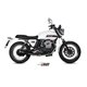 MOTO GUZZI V7 CLASSIC / SPECIAL 2008 - 2016 GHIBLI INOX NERO CERAMICO/CERAMIC BLACK ST. STEEL MIVV