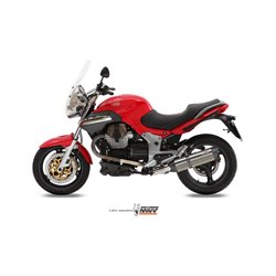 MOTO GUZZI BREVA 1100 2005 - 2011 SUONO INOX COPA CARBONO MIVV