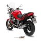 MOTO GUZZI BREVA 1100 2005 - 2011 SUONO INOX COPA CARBONO MIVV