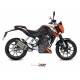 KTM 125 DUKE 2011 - 2016 SUONO INOX COPA CARBONO MIVV