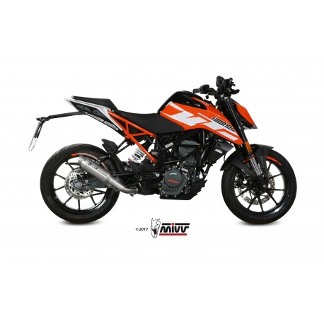 KTM 125 DUKE 2017 - M2 INOX/ST. STEEL MIVV