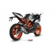 KTM RC 125 2014 - 2016 SUONO INOX COPA CARBONO MIVV