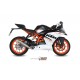 KTM RC 390 2014 - 2016 GHIBLI INOX/ST. STEEL MIVV