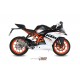 KTM RC 390 2014 - 2016 SUONO INOX COPA CARBONO MIVV