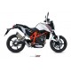 KTM 690 DUKE 2012 - 2018 SUONO INOX COPA CARBONO MIVV