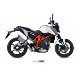 KTM 690 DUKE 2012 - 2018 SUONO INOX COPA CARBONO MIVV