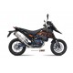 KTM 690 SM 2007 - 2012 OVAL TITANIO COPA CARBONO MIVV