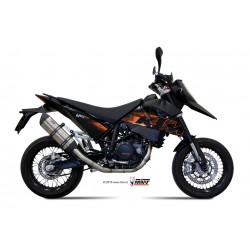 KTM 690 SM 2007 - 2012 SUONO INOX COPA CARBONO MIVV