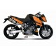 KTM 990 SUPERDUKE 2005 - 2011 SUONO INOX COPA CARBONO MIVV