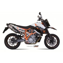 KTM 990 SUPERMOTO R 2007 - 2013 SUONO INOX COPA CARBONO MIVV