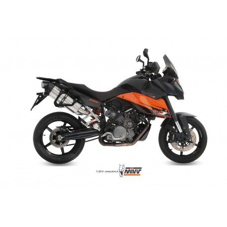 KTM 990 SUPERMOTO SMT 2009 - 2013 SUONO INOX COPA CARBONO MIVV