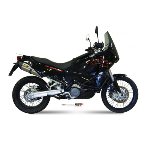 KTM LC8 990 ADVENTURE 2006 - 2014 SUONO INOX COPA CARBONO MIVV