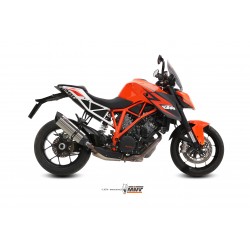 KTM 1290 SUPERDUKE 2014 - 2019 SUONO INOX COPA CARBONO MIVV