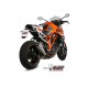 KTM 1290 SUPERDUKE 2014 - 2019 DELTA RACE INOX COPA CARBONO MIVV