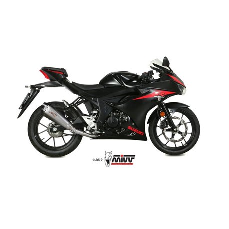 SUZUKI GSX-R 125 2017 - DELTA RACE INOX COPA CARBONO MIVV