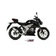 SUZUKI GSX-S 125 2017 - SUONO INOX COPA CARBONO MIVV