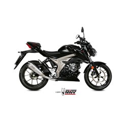 SUZUKI GSX-S 125 2017 - DELTA RACE INOX COPA CARBONO MIVV