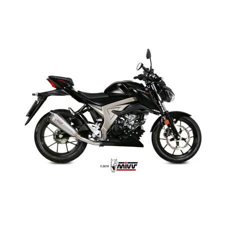 SUZUKI GSX-S 125 2017 - DELTA RACE INOX COPA CARBONO MIVV