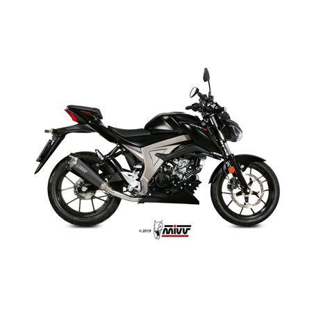 SUZUKI GSX-S 125 2017 - DELTA RACE BLACK MIVV