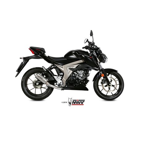 SUZUKI GSX-S 125 2017 - MK3 INOX/ST. STEEL MIVV