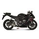 SUZUKI GSX-R 600 2006 - 2007 SUONO INOX COPA CARBONO MIVV