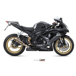 SUZUKI GSX-R 600 2008 - 2010 DOUBLE GUN FULL TITANIUM MIVV