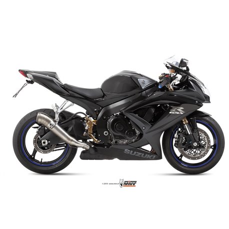 SUZUKI GSX-R 600 2008 - 2010 GHIBLI INOX/ST. STEEL MIVV