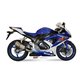 SUZUKI GSX-R 600 2008 - 2010 SUONO FULL TITANIO COPA CARBONO MIVV