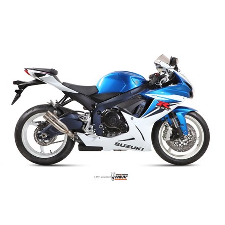 SUZUKI GSX-R 600 2011 - 2016 DOUBLE GUN FULL TITANIUM MIVV