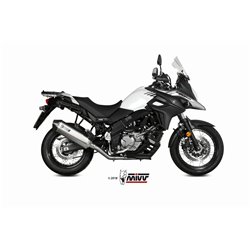 SUZUKI DL V-STROM 650 / XT 2017 - SPEED EDGE INOX COPA CARBONO MIVV