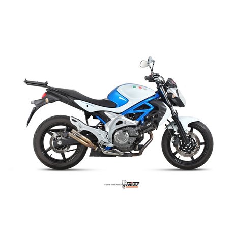 SUZUKI GLADIUS 2009 - 2015 DOUBLE GUN FULL TITANIUM MIVV