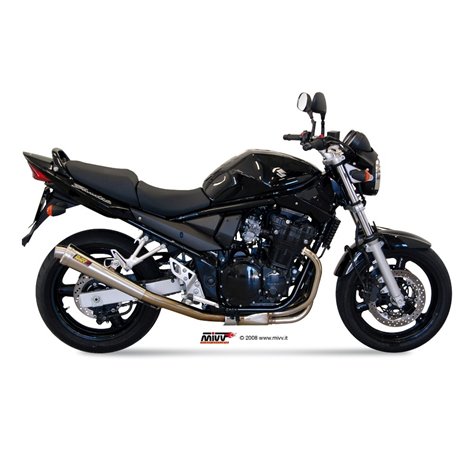 SUZUKI GSF 650 BANDIT 2005 - 2006 X-CONE INOX/ST. STEEL MIVV