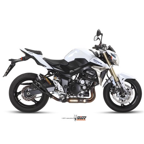 SUZUKI GSR 750 2011 - 2016 DOUBLE GUN BLACK MIVV