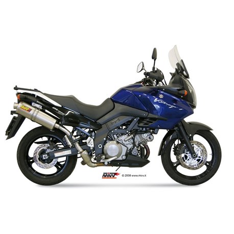 SUZUKI DL V-STROM 1000 2002 - 2013 OVAL TITANIO MIVV