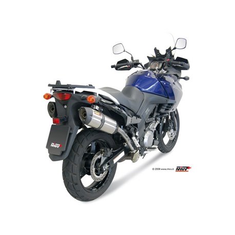 SUZUKI DL V-STROM 1000 2002 - 2013 SUONO INOX COPA CARBONO MIVV