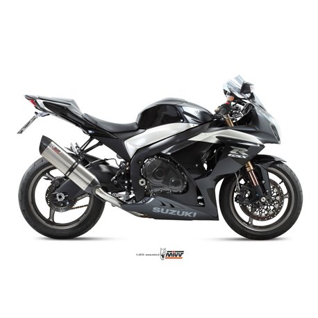 SUZUKI GSX-R 1000 2009 - 2011 SUONO INOX COPA CARBONO MIVV