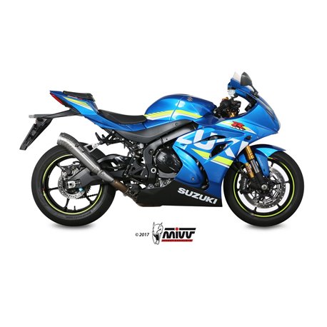 SUZUKI GSX-R 1000 2017 - GHIBLI INOX/ST. STEEL MIVV